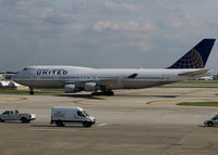 N199UA @ ORD - Taxiing at ORD - by Jeff Sexton