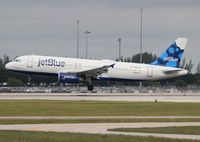 N612JB @ PBI - Jet Blue - by Florida Metal