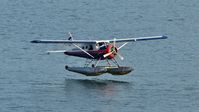 C-FZZJ @ CYHC - SaltSpring Air Beaver landing in Coal Harbour. - by M.L. Jacobs