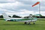 G-BEZV @ X5FB - Reims F172M at Fishburn Airfield UK, June 29th 2015. - by Malcolm Clarke