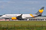 G-MDBD @ EGCC - Thomas Cook A332 departing MAN in latest c/s - by FerryPNL