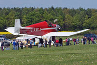 G-AXKJ @ EGHP - Jodel D.9 Bebe [PFA 941] Popham~G 03/05/2014 - by Ray Barber