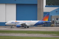 N224NV @ KTPA - Allegiant Air (N224NV) sits on the ramp at PEMCO at Tampa International Airport - by Donten Photography