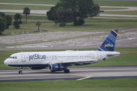 N657JB @ KTPA - JetBlue Flight 391 (N657JB) Denim Blue arrives at Tampa International Airport following flight from Boston-Logan International Airport - by Donten Photography