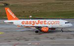 G-EZBA @ EDDK - Easyjet A319 ready to depart to LGW - by FerryPNL