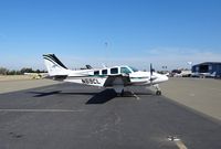 N69CL @ KRHV - L&J Holdings LLC (Rolling Hills Estates, CA) beautiful 2000 Beechcraft Baron 58 visiting Reid Hillview Airport, CA. - by Chris Leipelt