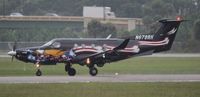 N678RH @ ORL - Pilatus PC-12 - by Florida Metal