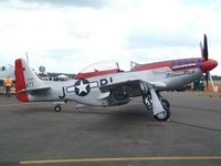 N51ZM @ OLM - 1945 North American P-51D at the Olympic Flight Museum. - by Eric Olsen