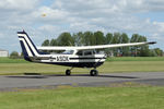 G-ASOK @ EGBR - Reims F172E at The Real Aeroplane Club's Radial Engine Aircraft Fly-In, Breighton Airfield, June 7th 2015. - by Malcolm Clarke