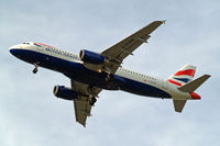 G-EUUW @ EGLL - Airbus A320-232 [3499] (British Airways) Home~G 30/04/2014. On approach 27R. - by Ray Barber
