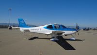 N448TT @ KRHV - A beautiful locally based 2008 Cirrus SR22 Turbo parked at the south tie downs at Reid Hillview Airport, CA. - by Chris Leipelt