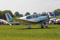 G-BTLB @ EGHP - Wassmer WA.52 Europa [42] Popham~G 03/05/2014 - by Ray Barber