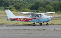 G-WACY @ EGFH - Visiting Reims/Cessna Skyhawk. - by Roger Winser