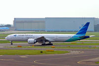 PK-GIA @ EHAM - Boeing 777-3U3ER [40074] (Garuda Indonesia) Amsterdam-Schiphol~PH 08/08/2014 - by Ray Barber