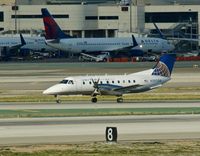N295SW @ KLAX - SkyWest (United Express cs.), seen here shortly after landing at Los angeles Int'l(KLAX) - by A. Gendorf