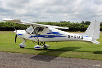 G-GIAS @ X5ES - With based Purple Aviation at Eshott Airfield, Northumberland, UK. - by Clive Pattle