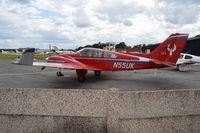 N55UK @ EGTF - Beech Baron at Fairoaks. - by moxy