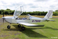 G-TSKS @ X5ES - With based Purple Aviation at Eshott Airfield, Northumberland, UK. - by Clive Pattle