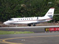 N349QS @ BFI - 2005 Cessna 680 getting ready for takeoff - by Eric Olsen