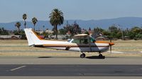 N4604V @ KRHV - A locally based Cessna 172RG taxing back to Aero Dynamic Aviation after flying VFR around the Bay Area. - by Chris Leipelt