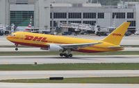 N797AX @ MIA - DHL 767-200 - by Florida Metal
