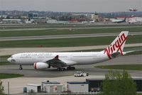 VH-XFC @ LFBO - Airbus A330, Taxiing to holding point, Toulouse Blagnac Airport (LFBO-TLS) - by Yves-Q