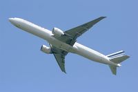 F-GZNH @ LFPG - Boeing 777-328ER, Take off rwy 27L, Roissy Charles De Gaulle airport (LFPG-CDG) - by Yves-Q