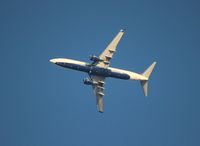 N805DN - Delta 737-900 turning downwind to base leg for DTW over Livonia Michigan at 6,000 ft