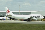 LX-ACV @ EGNX - 1989 Boeing 747-4B5/BCF, c/n: 24200 of Cargolux at East Midlands - by Terry Fletcher