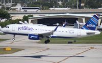 N806JB @ FLL - Jet Blue - by Florida Metal