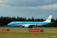 PH-EXD @ EGPH - Displaying the new KLM Cityhopper colour scheme at Edinburgh EGPH - by Clive Pattle