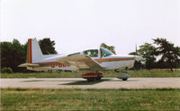 G-BBUF - At the Neiderhien Flying club at RAF Laarbruch 1989 - by Julian Turner