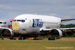 VP-BXZ @ EGBP - ex UTair Aviation, in scrapping area at Kemble - by Chris Hall