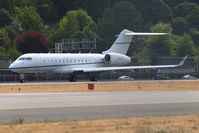 N533LM @ BFI - 2013 Bombardier getting ready to leave Boeing Field. - by Eric Olsen