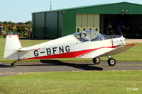 G-BFNG @ EGBG - Taxi in after landing at Leicester EGBG - by Clive Pattle