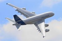 F-WWOW @ LFPB - Airbus A380-841, On display, Paris-Le Bourget (LFPB-LBG) Air show 2015 - by Yves-Q