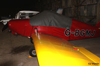 G-BGMJ @ EGSP - Hangared at Sibson EGSP - by Clive Pattle