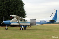 N208AY @ EGSP - Parked up at Sibson EGSP - by Clive Pattle