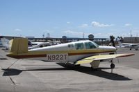 N922T @ KVGT - Locally-based 1947 Beech 35 @ North Las Vegas Airport, NV (now registered to Ranch HS, Las Vegas, NV) - by Steve Nation