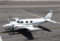 N970PS @ KVGT - Huron, SD-based 1979 PA-31T on transient ramp @ North Las Vegas Airport, NV - by Steve Nation
