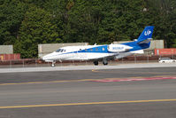 N508UP @ BFI - 2005 Cessna 560 XL getting ready to take off. - by Eric Olsen