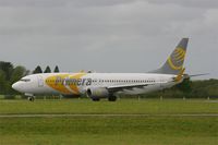 OY-PSE @ LFRB - Boeing 737-809, Take off Rwy 25L, Brest-Bretagne Airport (LFRB-BES) - by Yves-Q