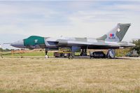 G-VJET @ EGMC - Vulcan B.2, Vulcan Restoration Trust, Southend Airport based, previously XL426, seen parked up. XL426 made her final flight from RAF Scampton to Southend Airport on December 19th 1986. - by Derek Flewin