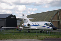 483 @ LFSX - Dassault Falcon 20SNA shown at Luxeuil Air Base, France, where it is stored. SNA = Systeme de Navigation et d'Attaque Mirage 2000N - by Van Propeller