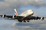 A6-EEG @ EGCC - Emirates - by Chris Hall