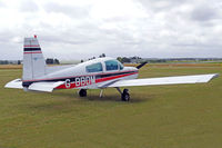 G-BBDM @ EGBP - Traveler, Thruxton based, seen parked up. - by Derek Flewin