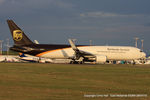 N329UP @ EGNX - UPS - by Chris Hall