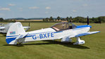 G-BXFE @ EGTH - 2. G-BXFE on the flight line at The Shuttleworth Wings and Wheels Airshow, Aug. 2015. - by Eric.Fishwick