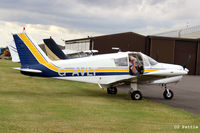 G-AVLT @ EGBT - Parked up at Turweston airfield EGBT - by Clive Pattle