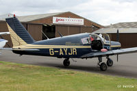 G-AYJR @ EGBT - Parked up at Turweston airfield EGBT - by Clive Pattle